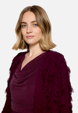 Blusenjacke gerader Schnitt / Detailbild