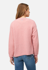 Cardigan offener Style / Modellfoto Rückseite