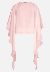 Chiffonstola mit Volant / Vorderseite
