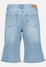 Jeans-Shorts mit Bindedetail  / Rückseite