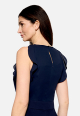 Jumpsuit mit Volant / Detailbild