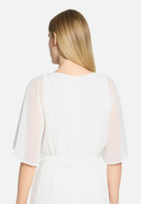 Jumpsuit mit Bindegürtel / Detailbild