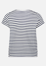 Kurzarm-Shirt mit Rundhalsausschnitt / Rückseite