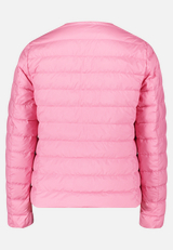 Daunen-Steppjacke mit Rundhalsausschnitt / Rückseite