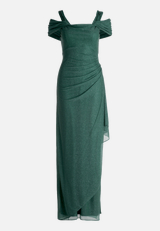 Abendkleid im Glitzer-Look / Vorderseite