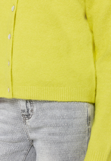 Strick-Cardigan mit Rundhalsausschnitt / Detailbild