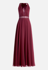 Abendkleid mit Spitze / Vorderseite