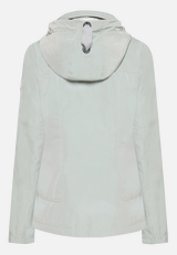 Sommerjacke mit abnehmbarer Kapuze / Rückseite
