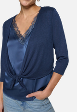 Bolero 3/4 Arm zum Binden  / Detailbild