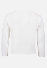 Shirtjacke mit 3/4 Arm / Rückseite