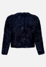 Strickbolero mit Struktur / Rückseite