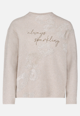 Strickpullover mit Jacquard / Vorderseite