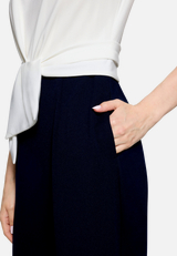 Jumpsuit mit weitem Bein / Detailbild