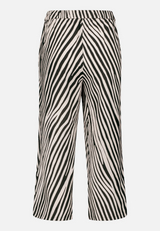 Culotte mit Bundfalten / Rückseite
