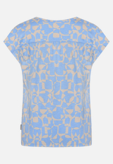 Blusenshirt mit Gummizug / Rückseite
