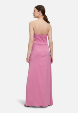 Abendkleid figurbetont / Modellfoto Rückseite