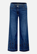 Casual-Hose mit Waschung / Vorderseite