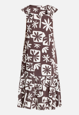 Casual-Kleid mit Flügelärmeln / Rückseite