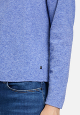 Strickpullover mit Rundhalsausschnitt / Detailbild