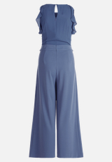 Jumpsuit mit Volant / Rückseite