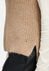 Strickpullover ohne Arm / Detailbild