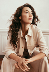 Casual-Jacke mit aufgesetzten Taschen / Imagebild