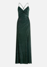 Abendkleid im Glitzer-Look / Vorderseite