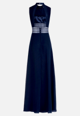 Abendkleid rückenfrei / Rückseite