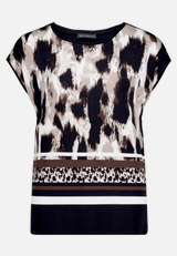 Shirt  mit Print und Rundhalsausschnitt  / Vorderseite