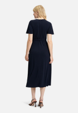 Jerseykleid kurzarm / Modellfoto Rückseite