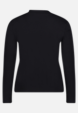 Langarm-Shirt mit Kragen / Rückseite