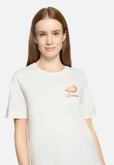 Baumwollshirt mit Rundhalsausschnitt / Detailbild