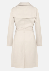 Trenchcoat  mit Gürtel / Rückseite