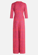 Jumpsuit mit weitem Bein / Rückseite