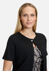 Shirtjacke kurzarm / Detailbild