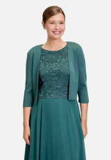 Strickbolero langarm / Modellfoto Vorderseite