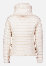 Steppjacke mit Reißverschlusstaschen / Rückseite