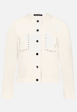 Blazer-Jacke mit Knöpfen / Vorderseite