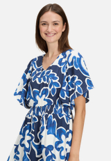 Sommerkleid mit Blumenprint / Detailbild
