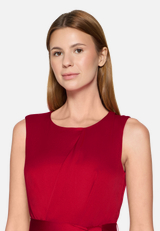 Cocktailkleid mit Plissee / Detailbild
