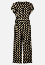 Jumpsuit mit Eingrifftaschen / Rückseite