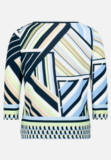 Basic Shirt mit Print / Rückseite
