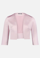 Bolero-Jacke mit Kellerfalten / Vorderseite