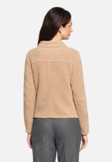 Blazer-Jacke mit Knöpfen / Modellfoto Rückseite