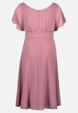 Cocktailkleid kurzarm / Rückseite