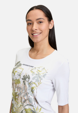 Basic Shirt mit Rundhalsausschnitt / Detailbild