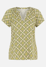 Blusenshirt mit Muster / Vorderseite