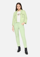 Blazer-Jacke mit 3/4 Arm / Modellfoto Vorderseite (Outfit)