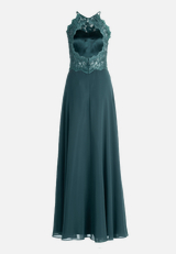 Abendkleid rückenfrei / Rückseite