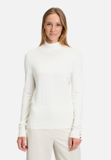 Rollkragenpullover langarm / Modellfoto Vorderseite